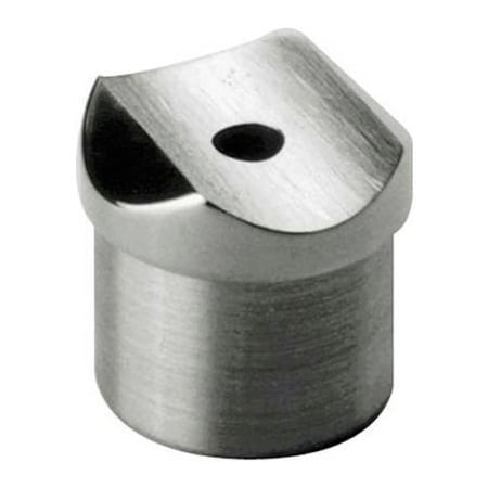 Lavi Industries Lavi Industries, Perpendicular Collar, for 2" Tubing, Satin Stainless Steel 44-818/2